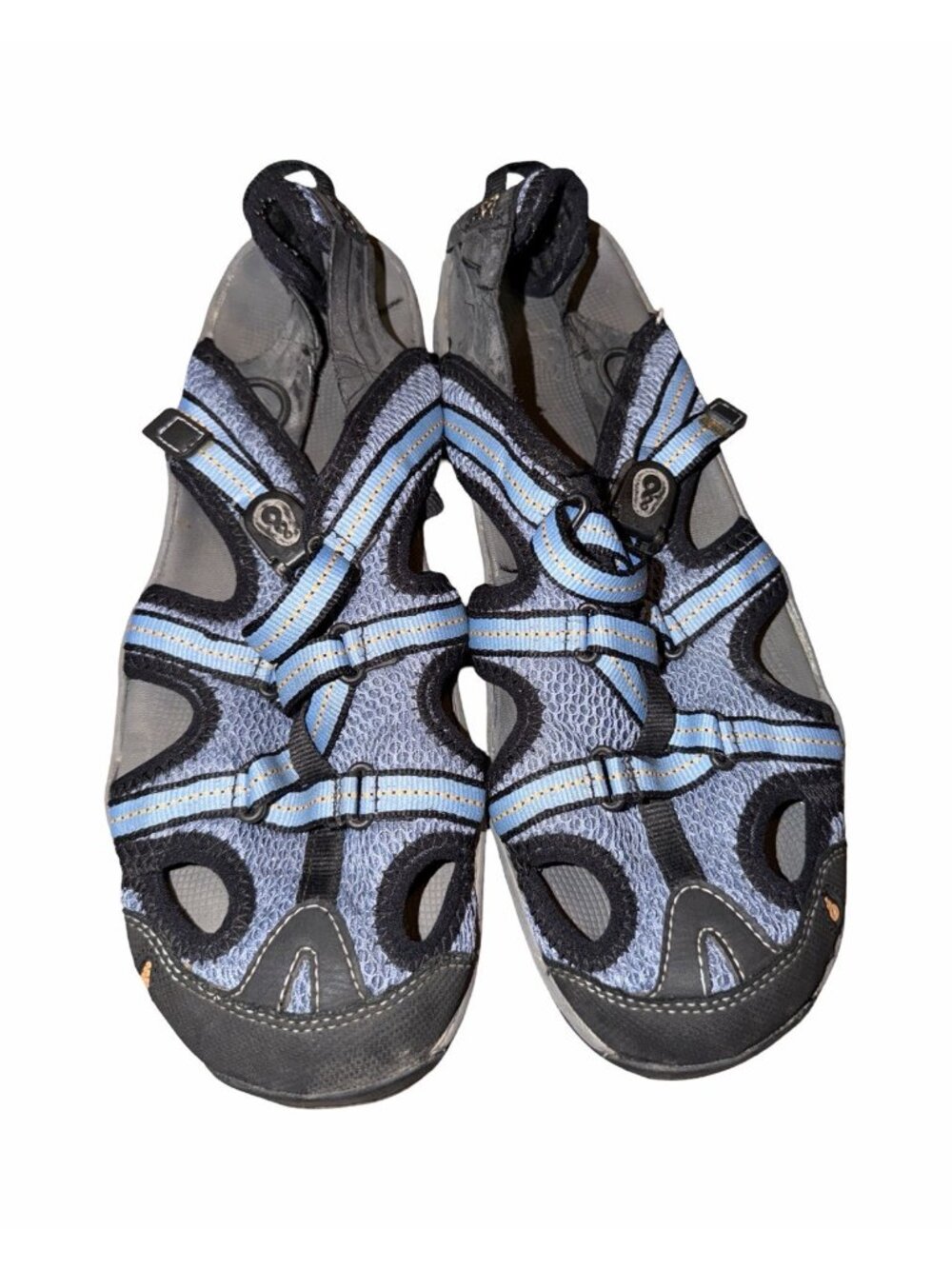 AHNU Tilden Athletic Water Shoes Blue/ Black Women’s Size 10 Outdoor Hike Summer